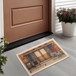 FABINALIV Abstract Rubber Door Mat - Multicolor-picture-10
