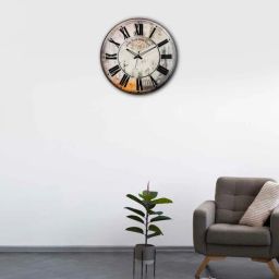 olive tree Morden 12 Inches Classic Wooden Clock-picture-1