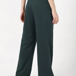 Bewakoof Grey Regular Fit Solid Trackpants image 2