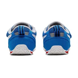 Asics Kids IDAHO BABY 4 Blue & White Training Shoes image 5