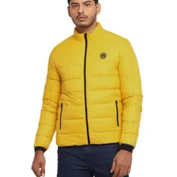 Royal Enfield Yellow Quilted Jacket-image-10