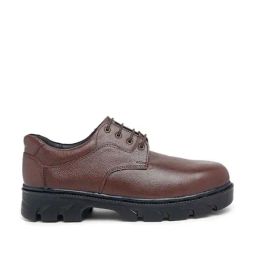 Teakwood Leathers Men's Caramel Brown Derby Shoes-picture-17