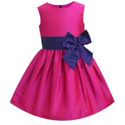 A.T.U.N. Fuchsia & Purple Solid Dress-picture-40