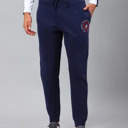 Beverly Hills Polo Club Navy Regular Fit Joggers-image-4