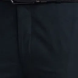 Park Avenue Green Super Slim Fit Checks Trousers image 5