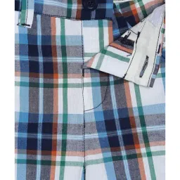 MINIKLUB Kids Multicolor Checks Shorts image 3