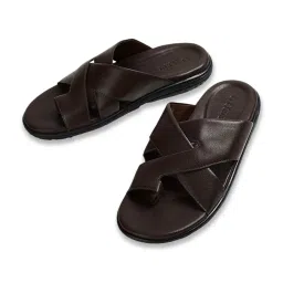 Code by Lifestyle Men's Brown Toe Ring Sandals image 5