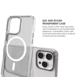 Gripp Neo Xtreme Shock Absorbent with Mag-Safe Case Compatible with Iphone 15 Pro (6.1") - Clear image 4