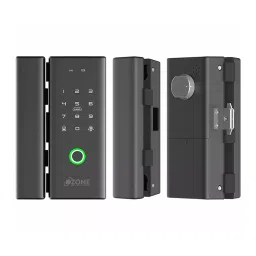 OZONE RFID and Fingerprint Glass Door Lock with Remote image 3