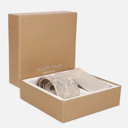 Allen Solly Men Accessory Gift Set Of Tie and Pocket Square Combo image 5