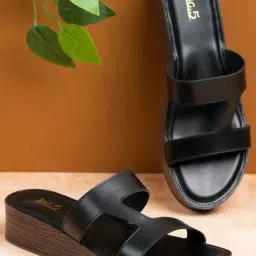 Inc.5 Women's Black Casual Wedges-picture-39