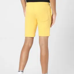 Jack & Jones Junior Yellow Solid Shorts image 2