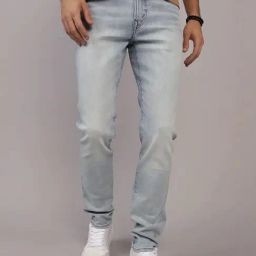 American Eagle Blue Regular Fit Jeans-picture-46