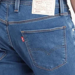 Levi's 65504 Blue Skinny Fit Jeans image 5