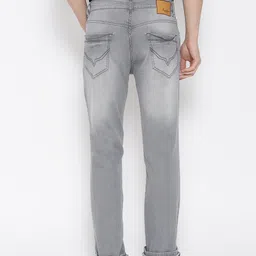 Pepe Jeans Men Grey Holborne Fit Low-Rise Clean Look Stretchable Jeans image 3