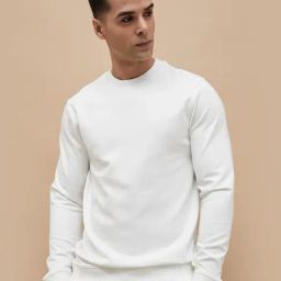 Code By Lifestyle White Regular Fit Embroidered Sweatshirt-picture-24