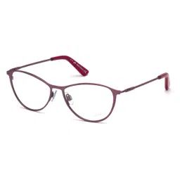 WEB EYEWEAR Purple Geometric Eye Frames for Women image 1