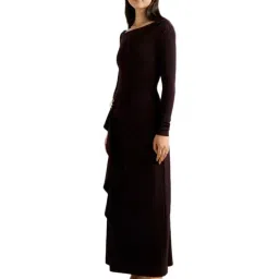 forever new Maya Long Sleeve Ruffle Maxi Dress image 3