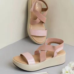 Inc.5 Women's Peach Sling Back Wedges-picture-42
