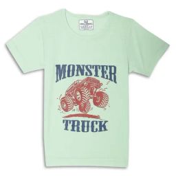 Vimal Jonney Kids Green Cotton Printed T-Shirt-picture-12