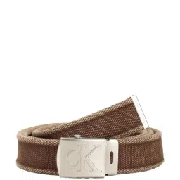 CALVIN KLEIN Brown PLAQUE Casual Belt-image-4