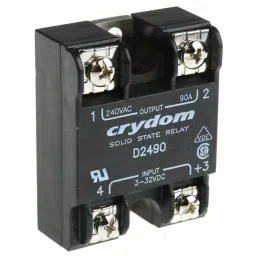 SENSATA/CRYDOM Solid State Relay Series 1 240 VAC 90 A RMS Load Surface Mount 280 V 32 Control, D2490 image 3