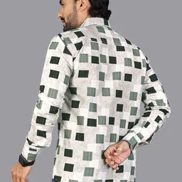 ISUEL FAB Men Geometric Printed Casual Shirt image 5