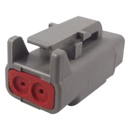DEUTSCH - TE CONNECTIVITY AUTOMOTIVE CONN HOUSING, PLUG, 2POS, DTM06-2S (Pack of 10)-picture-32