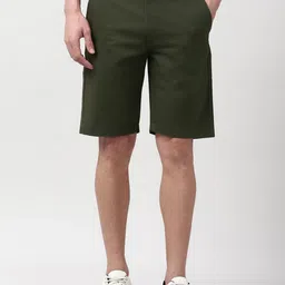 Peter England Casuals Men Regular Fit Shorts-picture-25
