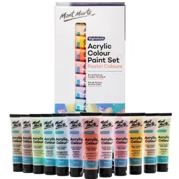 Mont Marte Acrylic Colour Pastel Colours 12 x 36ml-picture-10
