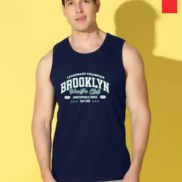 WOOSTRO Men Pack of 2 Typography Printed Round Neck Cotton Slim Fit Sports T-shirts-picture-39