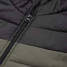 Roadster Men Colourblocked Lightweight Puffer Jacket image 2