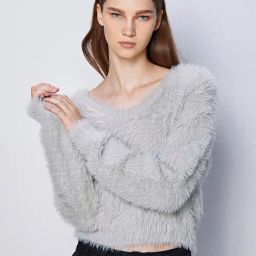 Cover Story Silver Regular Fit Sweater-picture-8