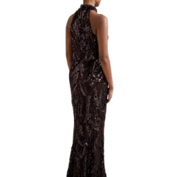 forever new Jassinta Petite Halter Sequin Maxi Dress image 2