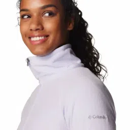 Columbia White Self Pattern Jacket image 5