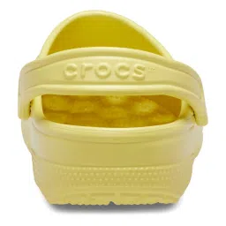Crocs Men's Yellow Back Strap Clogs image 5