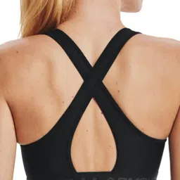 UNDER ARMOUR Black Printed Sports Bra image 4