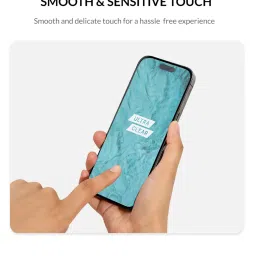 Sprig Tempered Glass Guard for iPhone 16 Pro (Pack of 1) image 5