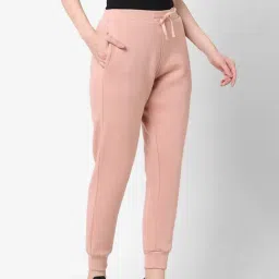 Sweet Dreams Sepia Pink Mid Rise Sports Track Pants image 4