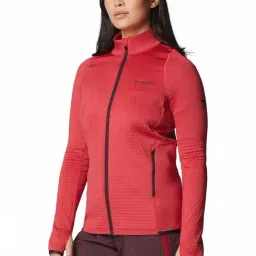 Columbia Red Self Pattern Jacket image 3