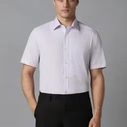 Louis Philippe Multicolored Regular Fit Striped Shirt-picture-39