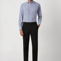 Van Heusen Blue Regular Fit Checks Shirt image 4