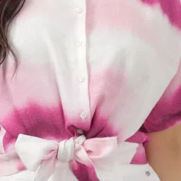 Allen Solly Multicolor Tie - Dye Shirt image 5