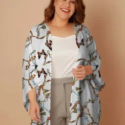 Zink London White & Blue Shrug-picture-31