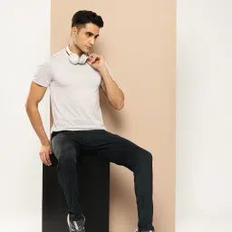 ALCIS Anti-Statix & Drytech+ Light Grey Slim Fit Sports T-Shirt image 5