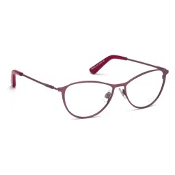 WEB EYEWEAR Purple Geometric Eye Frames for Women image 2