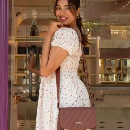 ZOUK Multicolor Printed Cross Body Bag image 5