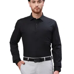 Park Avenue Black Slim Fit Shirt-picture-24