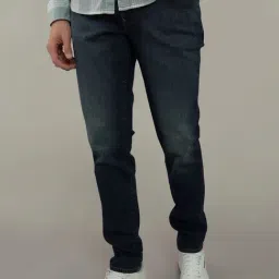 American Eagle Blue Cotton Slim Fit Jeans-image-62