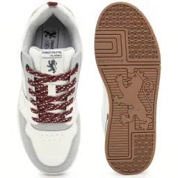 Red Tape Women's Edge Elevate White & Grey Sneakers image 5